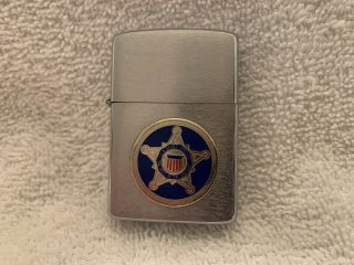 Zippo Lighter U.  S.  Secret Service Dept Of Treasury