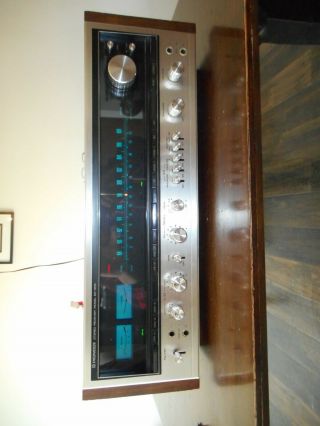 Vintage Pioneer Sx - 1010 Stereo Receiver Powers On For 40 Minutes Then Stop