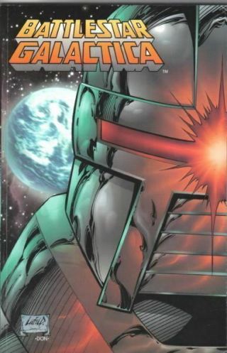 Battlestar Galactica Maximum Press Comic Trade Book 1995 Fine,  Unread