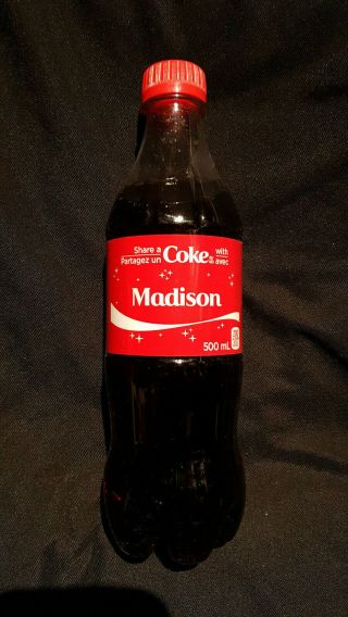 Share A Coke With Madison Canada Exclusive Holiday Edition 2018