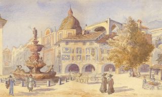 E.  L.  Cooper - Late 19th Century Watercolour,  Aix - En - Provence,  France