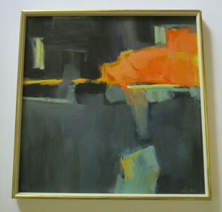 Valerie Gold Oil Painting Abstract Expressionism Modernism Hollywood 1970 