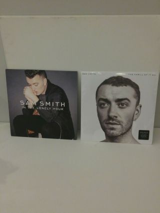 Sam Smith The Thrill Of It All And In The Lonely Hour.  2 Vinyl Records