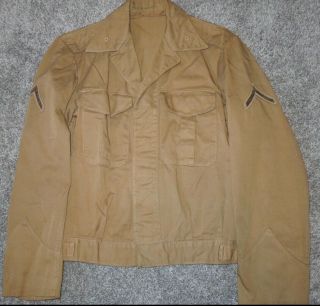 Korean War Usmc Marine Corps Khaki Vandegrift Jacket Patches