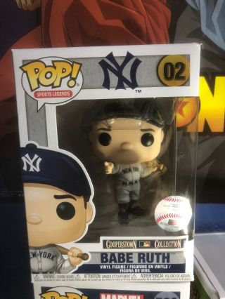 Funko Pop Babe Ruth Bambino York Yankees Mlb Sports Legends 2