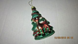Rudolph The Red Nosed Reindeer Glass Ornament Brass Key Tm Classic Median