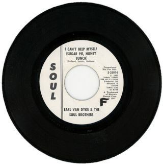 Earl Van Dyke & The Soul Brothers " I Can 