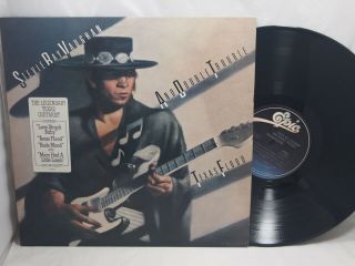Stevie Ray Vaughan & D Trouble Texas Flood Orig 1983 Iss Lp Epic Bfe 38734