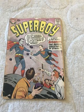 Superboy The Comic Book No.  68 - Bizzaro