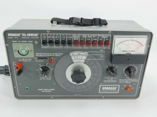 Sprague TO - 6 Tel - Ohmike Vintage Capacitor Analyzer Tester Looks Great 3