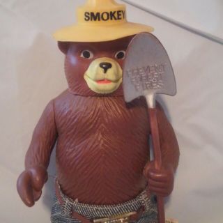 Vintage Dakin Smokey The Bear Figure Prevent Forest Fires 1970 