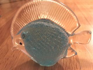 Glass Fish Sparkly Collectible Home Decor Figurine Sea Life