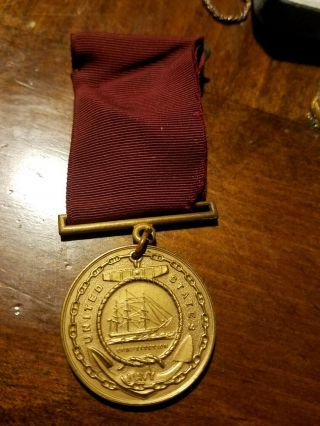 United States Navy Good Conduct Medal And Ribbon