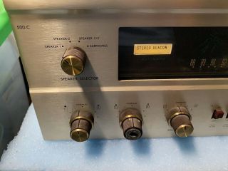 Vintage Fisher 500C Stereo Receiver 2