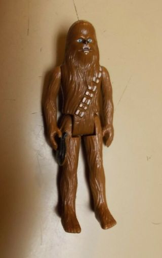 Star Wars Chewy Chewbacca Vintage Action Figure 4 " Tall Gmfgi 1977 Hong Kong