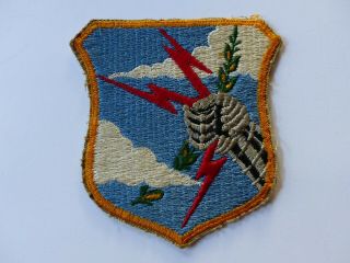 Usaf Sac Strategic Air Command No Scroll Vintage Fullyembroidered Cut Edge Patch