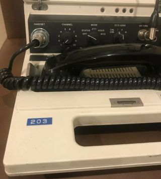 Vintage Motorola APCOR Radio w/ Rapid Charger,  Ambulance Restoration,  Paramedic 2