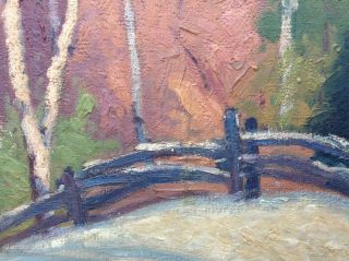 William Lester Stevens (1888 - 1969) Massachusetts Impressionist Oil Painting 2