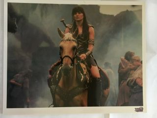 Xena Warrior Princess Official Fan Club 8 X10 - Rare Xena & Argo