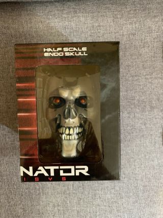 Terminator Genisys Half Scale Endo Skull Loot Crate Exclusive Head Movie T 2