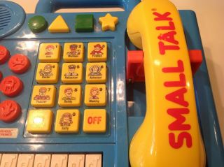 VTG 1988 VTech Small Talk Electronic Talking Activity VOICE MUSIC SOUNDS NUMBERS 3