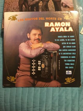 Ramon Ayala Y Los Bravos Del Norte Bonita Finca De Adobe Lp Record Vinyl Vg,