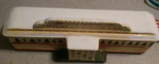 Dept.  56 Mickey ' s Dining Car 5078 - 1986 Christmas Snow Village Collectable 3