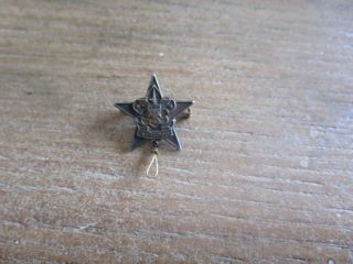 Antique Boy Scouts Be Prepared Sterling Silver Pin
