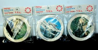 3 Packages Vintage Expo 67 Coasters
