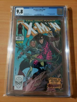 The Uncanny X - Men 266 Cgc Graded 9.  8 1990 Marvel Comics First Gambit