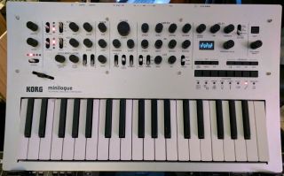 Korg Minilogue With 2.  01 Update And Analogue Vintage Sound Pack