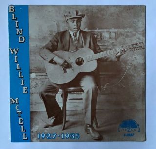 Blind Willie Mctell 1927 - 1935 Lp Yazoo L - 1037 Us 1974 M