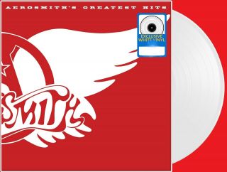Aerosmith White Vinyl 2019 Greatest Hits Disney Coaster Lp Tour Promo Record