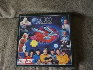 1993 Star Trek Fx Schmidt 600 Piece Puzzle No.  90041