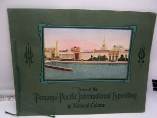 1915 Panama Pacific International Exposition Natural Color Views Book