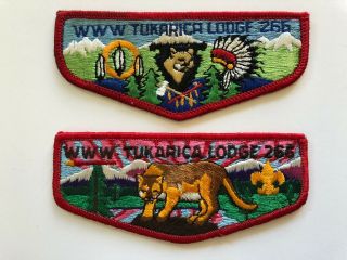 Tukarica Lodge 266 Oa Flap Patches Order Of The Arrow Boy Scouts