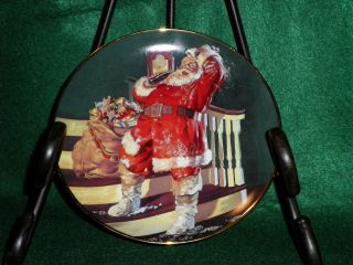 The Coca - Cola Hour 1995 Franklin Collector Plate  (as - 8)