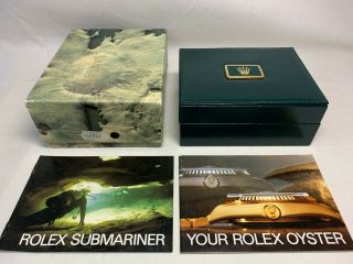 Vintage Rolex Submariner 16800 Watch Box Case 67.  00.  03 1107001