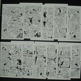 Complete 11 Pg Story Archie 406 " Photo Opportunity " By Stan Goldberg