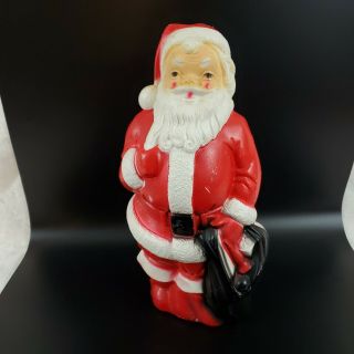 Vintage Empire Plastic Corp Santa Claus Blow Mold 1968 Please Read