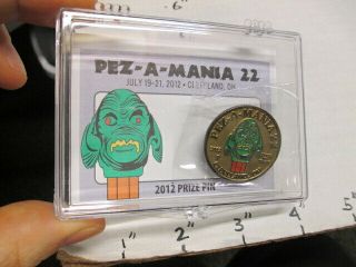 Pez Creature From Black Lagoon 2012 Convention Prize Pin Universal Monster Gold