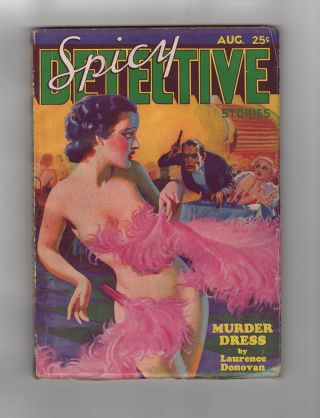 Spicy Detective Volume 3 Number 4,  August Issue 1935,  6.  0 Off White To White
