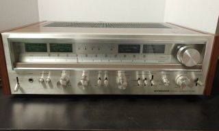 Vintage Pioneer Sx - 880 Stereo Receiver 60 Watts