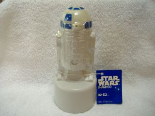 Vintage 1981 Lucas Film Star Wars R2 - D2 Bottle Of Shampoo Nos Nwt