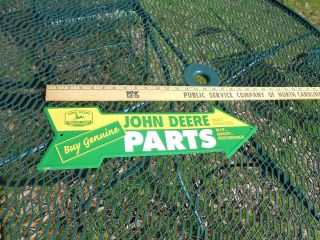 John Deere Parts Sign Farm Country Quality Farm Equipment Embossed