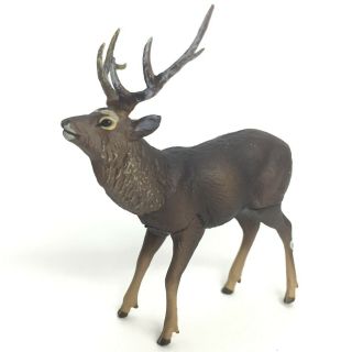 Kaiyodo Capsule Q Museum Miniature Figure Hokkaido Sika Deer Import Japan