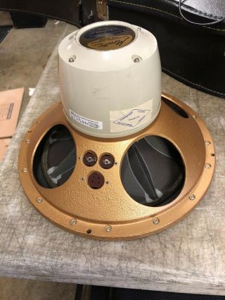 Vintage 12 " Tannoy Dual Concentric Apd Gold Speaker Type Hpd/315/8 Loudspeaker