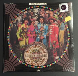 The Beatles Sgt.  Peppers Lonely Hearts Club Band 1978 Lp Picture Disc