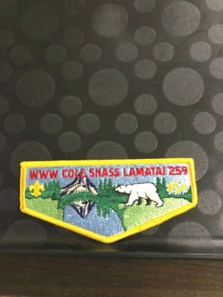 Oa Cole Snass Lamatai Lodge 259 S5 Flap Nv