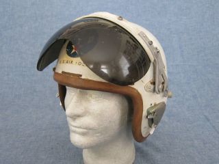 1950s Korean War Us Air Force Jet Pilot Type P - 4 Flight Helmet